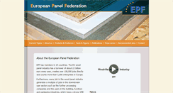 Desktop Screenshot of europanels.org