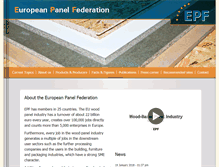 Tablet Screenshot of europanels.org
